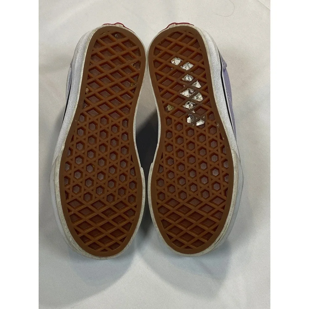Vans Old Skool‎ Kids Lavender Suede Lace Up Low Top Sneakers Size 11